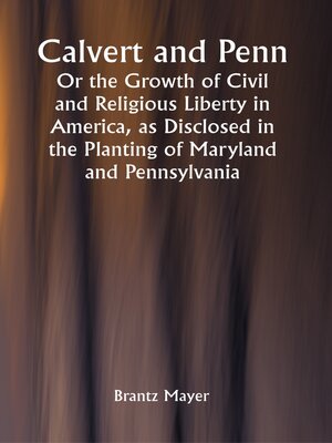 cover image of Calvert and Penn